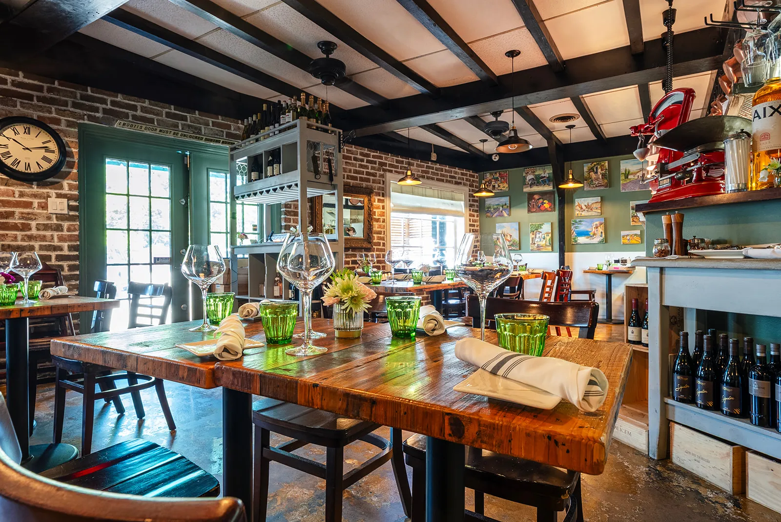 The Memorial dining room