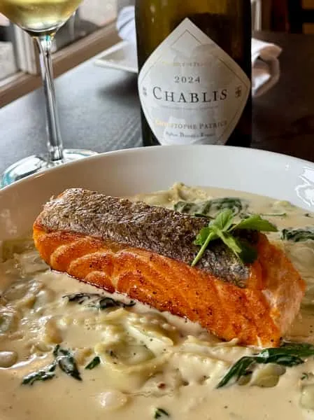 Saumon Rôtis Ravioli Saint Jean