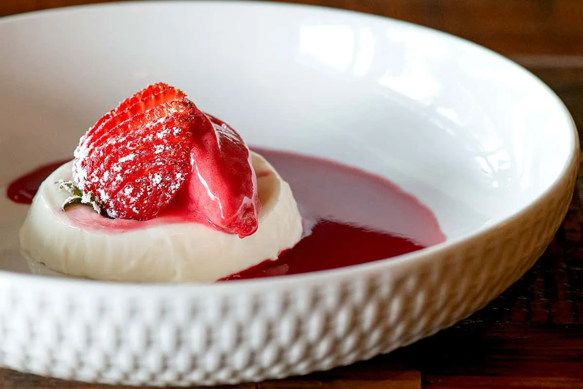 Panna Cotta a la Vanille